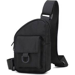 Tealots Mini Sling Bag Men Women Small Crossbody Bag Casual Waterproof Phone Chest Bag for Travel Hiking