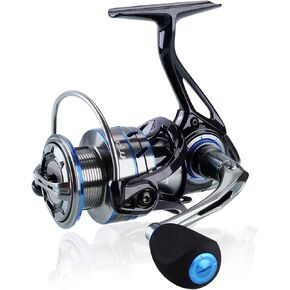 بكرة دوارة Apex Plus، هيكل مغنيسيوم ممتاز خفيف الوزن، بكرة صيد فائقة النعومة مع 10 + 1 بي بي، بكرة قوية ومتينة مع سحب قوي من ألياف الكربون يصل إلى 39 رطلًا كحد أقصى in Kuwait