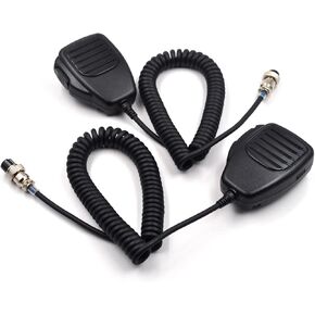 (2-Pack) HM-36 8-pin Handheld Speaker Mic Microphone for ICOM IC-718 IC-756 IC-735 IC-751 IC-7200 IC-7410 IC-7600 IC-7700 IC-7800 IC-9100 SM-8 SM-10 HM-11 HM-12 Mobile Transceiver Vehicle Radio