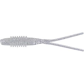 Big Bite Baits 4.25'' Kamikaze SWIMON Split Tail/Glow Silver (7 Pack)