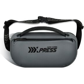 Crossbody Sling Bag w/Adjustable Strap, Waterproof Lightweight Chest Shoulder Backpack for Men Women