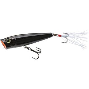 Yo-Zuri R1435-BL: 3Dr-X Popper (F) 65Mm 2-5/8", Black