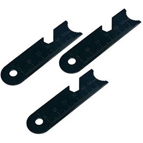 3 Pack Stainless Steel Fire Striker Scraper for Camping Hiking