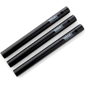 Premium Ferro-Rods, Large, Drilled - 0.5" x 5.5", 3-Pack