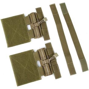 Quick Disconnect Side Entry Conversion for MOLLE Tactical Vest
