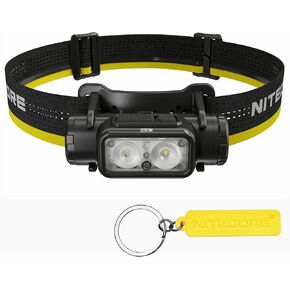 Nitecore NU53 1800 Lumen كشافات صناعية خفيفة الوزن 6000 مللي أمبير بطارية USB-C قابلة للشحن علامة المصباح in Kuwait