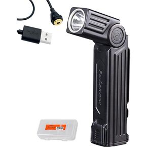 Fenix WT25R 1000 Lumen Rechargeable Handheld Worklight Magnetic Pivoting Flashlight with LumenTac Organizer