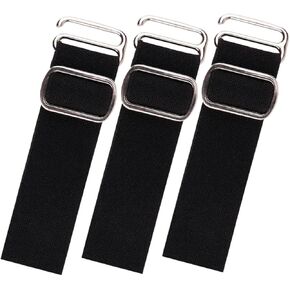 BESPORTBLE 3pcs Hat Clip Hat Extender Hat Adjuster Band Hat Strap Summer Caps Adjustable Cap Extension Straps Hat Accessory Cap Extender Strap Cap Repairing Straps Cloth Summer Hat Portable Black