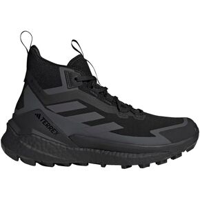 حذاء adidas TERREX Free Hiker GORE-TEX 2.0 للمشي لمسافات طويلة للنساء، أسود، مقاس 8