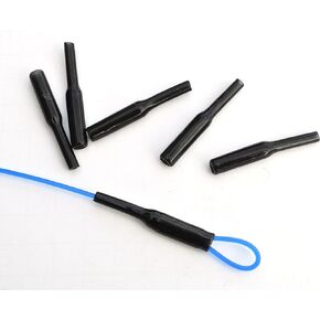 Black Crimp Protectors Rigs 25 Pieces Decoy and Lure rigs