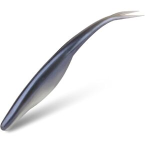 RoseWood 5" Jerk Minnow Soft Plastic Jerkbaits with Slightly Split Tail Bait for Zander,pike,perch,bass Fishing Lure Tackle