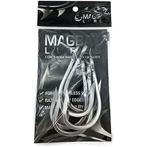 MagBay Big Game Stainless Steel Trolling Fishing Hook - 5 Pack Hooks