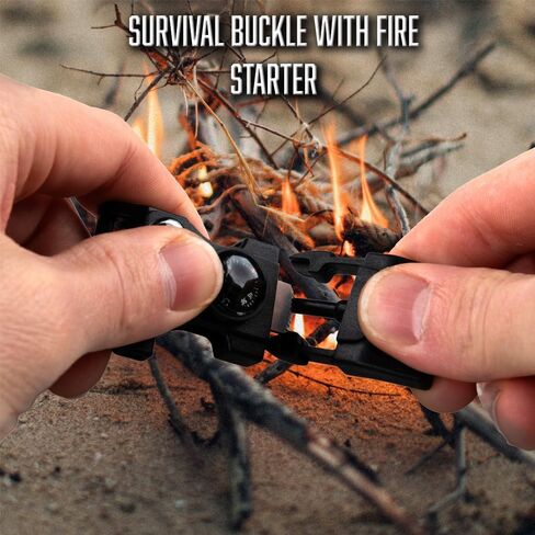 Paracord Planet Multitool Buckle – 7 Tools in 1 – Great for Camping and Outdoor Use – Available in Packs of 1-100 Buckles in Saudi Arabia