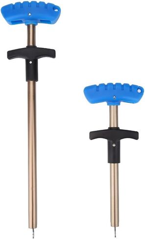Fishing Hook Remover Stainless Steel T Shaped Quick Needle Remover Extractor Fish Hook Removing Tools Saltwater Freshwater in Saudi Arabia