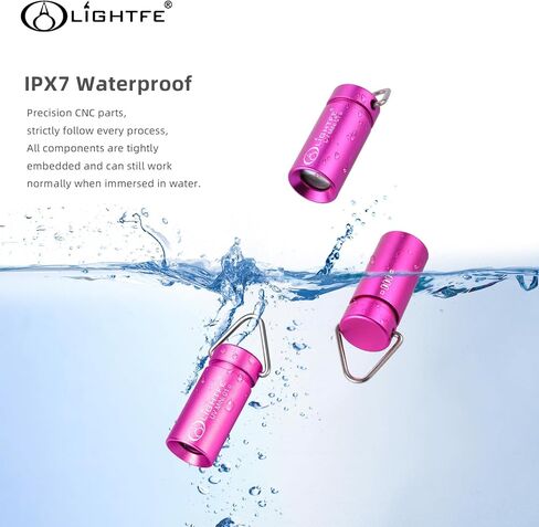 LIGHTFE UV MINI 01D Blacklight Flashlight 365nm keychain lamp, suitable for pet urine stains, stains, minerals, fluorescent agent detection, and currency art identification, etc in Saudi Arabia