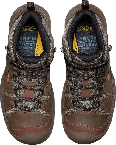 KEEN Men's Circadia Mid Height Comfortable Waterproof Hiking Boots. in Saudi Arabia