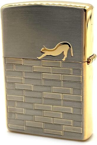 ZIPPO 2SG-CATW Catwalk Lighter, SG Satena, Cat, Cat, Double-Sided in Saudi Arabia