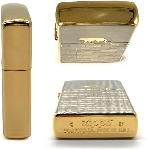 ZIPPO 2SG-CATW Catwalk Lighter, SG Satena, Cat, Cat, Double-Sided in Saudi Arabia