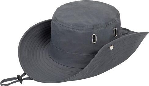 قبعات قابلة للتنفس ذات حافة واسعة للشمس قابلة للتعديل على الشاطئ والمشي لمسافات طويلة وصيد الأسماك في الهواء الطلق قبعة سفاري للنساء والرجال البالغين in Kuwait