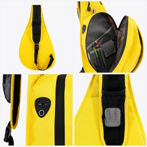 حقيبة ظهر J World New York Stacy Mini Sling، أصفر برتقالي، مقاس واحد in Saudi Arabia