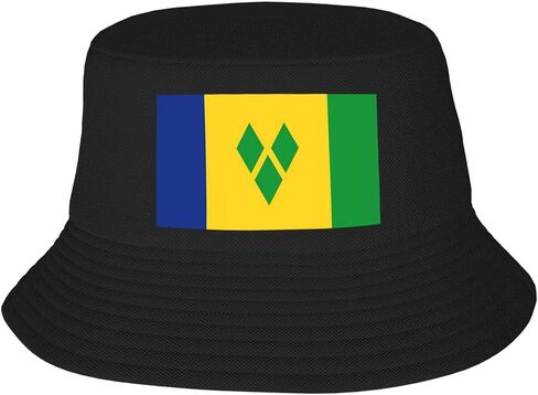 Cute Funny Flag Bucket Hat for Men Women Travel Sun Hat Packable Fishing Hat Outdoor Fisherman Cap in Saudi Arabia
