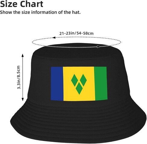 Cute Funny Flag Bucket Hat for Men Women Travel Sun Hat Packable Fishing Hat Outdoor Fisherman Cap in Saudi Arabia