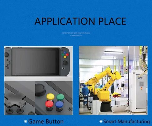 Fielect 50Pcs 6x6 Keyboard Caps Touch Button Micro Switch Cap Interrupteur Suit Square Head Inner 3x3 in Saudi Arabia