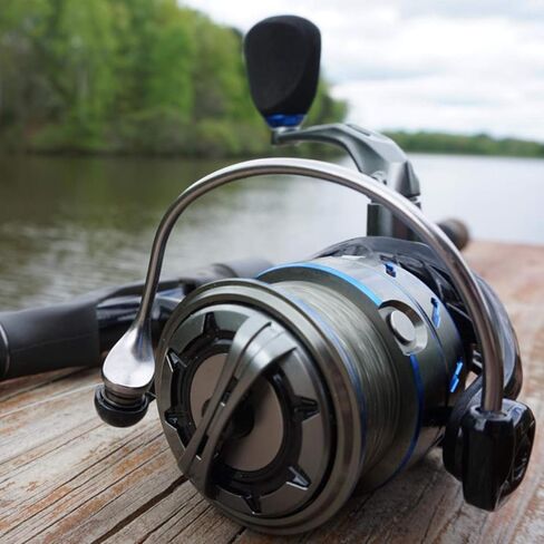 بكرة دوارة Apex Plus، هيكل مغنيسيوم ممتاز خفيف الوزن، بكرة صيد فائقة النعومة مع 10 + 1 بي بي، بكرة قوية ومتينة مع سحب قوي من ألياف الكربون يصل إلى 39 رطلًا كحد أقصى in Kuwait