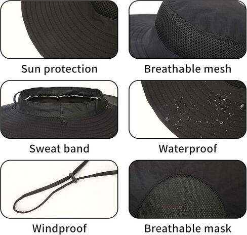 Outdoor Sun Hat Fishing Hat Women Wide Brim Sun Hat with Neck Flap Summer UV Protection Fishing Hat Hiking in Saudi Arabia