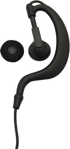 Walkie Talkie Earpiece G Shape Clip-Ear Headset is Compatible with Kenwood Baofeng UV-5R BF-888S Retevis H777 PUXING 2 Way Radio Walkie Talkies 2 Pin (2 Pack) in Saudi Arabia