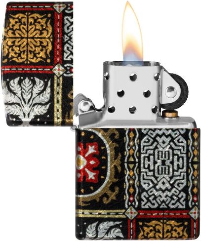 Zippo Tapestry Pattern Design Pocket Lighter in Saudi Arabia