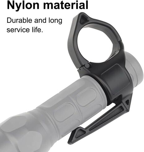 Tactical Flashlight Ring, Portable Flashlight Holder with Pocket Clip for Multiple 1'' Flashlights in Saudi Arabia