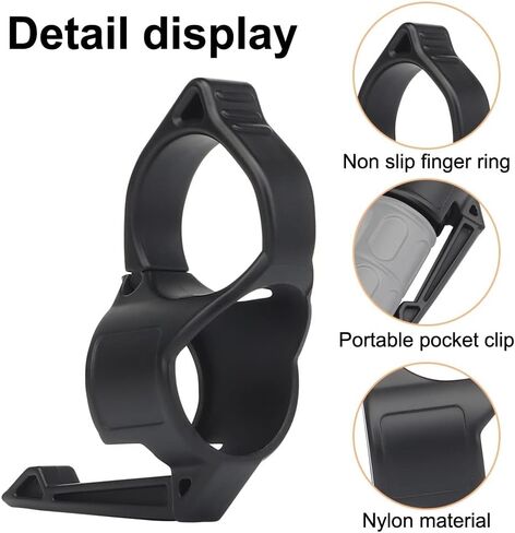 Tactical Flashlight Ring, Portable Flashlight Holder with Pocket Clip for Multiple 1'' Flashlights in Saudi Arabia