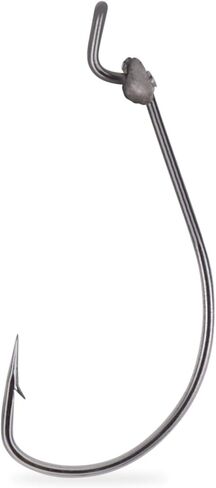 Mustad KVD Grip-Pin 2X Fine Soft Plastics Big Mouth Wide Gap Forged Hook (5 Pack) in Saudi Arabia