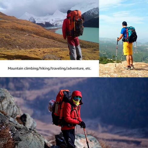 3FULGEAR QiDian Hiking Backpack for Men Women 56L(40+16) Lightweight Outdoor Camping Bag Trekking Daypack (Green) in Saudi Arabia