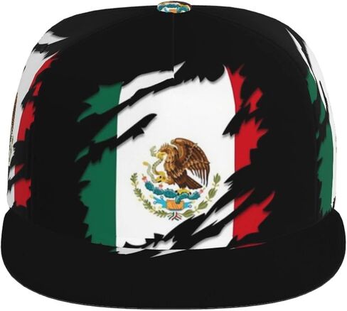 لطيف المكسيك العلم قبعة بيسبول قابل للتعديل قبعات سائقي الشاحنات المكسيكية Snapback قبعة الشمس للرجال والنساء in Kuwait