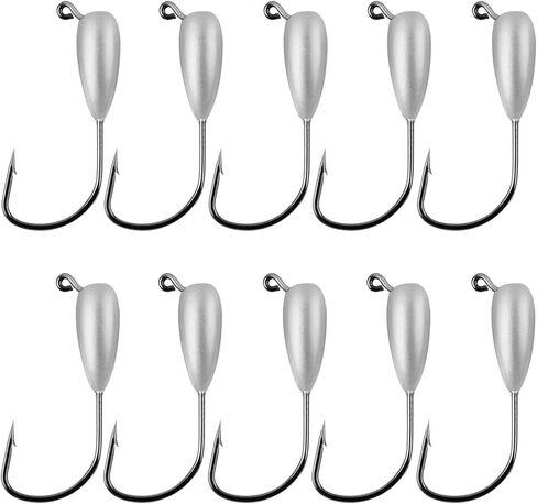 Tube Jig Heads Tube Bait Jig Hooks Bass Fishing Freshwater Saltwater Fishing Hooks Tube Jigs 1/8oz 1/4oz 3/8oz in Saudi Arabia