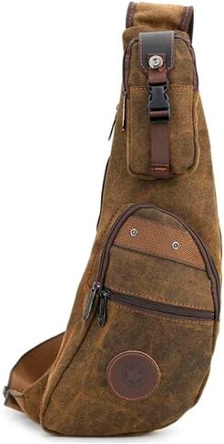 حقيبة صدر جلدية للرجال من Leathario حقيبة كتف جلدية كروسبودي للرجال in Kuwait