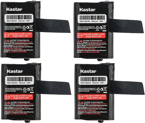 Kastar 4-Pack استبدال البطارية لموتورولا اتجاهين راديو لاسلكي تخاطب 53617 M53617 3XCAAA KEBT-086 KEBT-086-B/C BNH-KEBT-086 MH230R MH230TPR FRS-010 FRS-010-NH MB140R البطارية in Kuwait