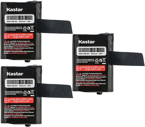 Kastar 4-Pack استبدال البطارية لموتورولا اتجاهين راديو لاسلكي تخاطب 53617 M53617 3XCAAA KEBT-086 KEBT-086-B/C BNH-KEBT-086 MH230R MH230TPR FRS-010 FRS-010-NH MB140R البطارية in Kuwait