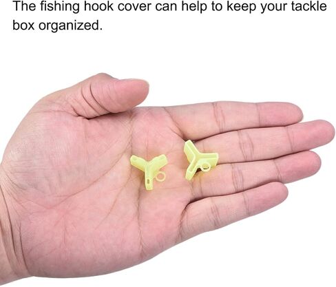 PATIKIL Fishing Hook Bonnets, Plastic Treble Hook Cover Hook Safety Caps Protectors in Saudi Arabia
