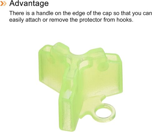 PATIKIL Fishing Hook Bonnets, Plastic Treble Hooks Cover Hook Safety Cap Protectors in Saudi Arabia