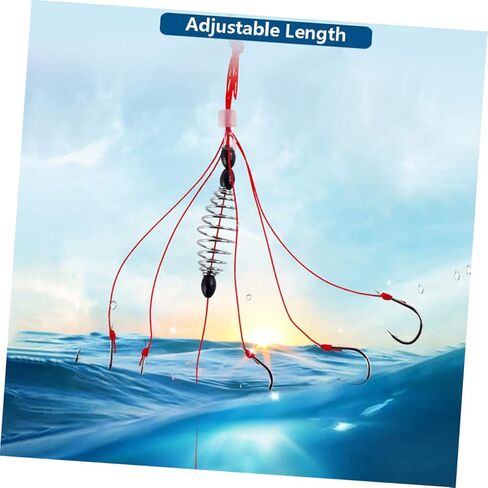 4pcs Fishing Explosive Hook Tool Hooks Fishing Hooks Rig Coarse Fishing Tackle Hard Bass Lures Floating Fishing Hook Trout Lures Crucian Carp Bait Hook High-Carbon Steel in Saudi Arabia