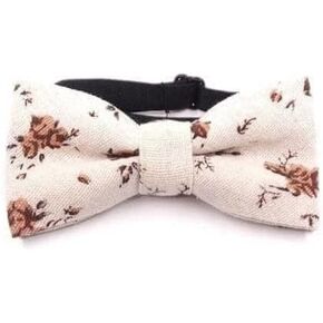 Mytieshop Kids and Baby Floral Bow Tie (Pre-tied) for weddings, events, ring bearers, baby bow tie