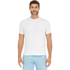 Somewhere Sunny Men's UPF 50+ Bamboo Everyday T-Shirt | Buttery-Soft Crewneck, UV Sun Protection