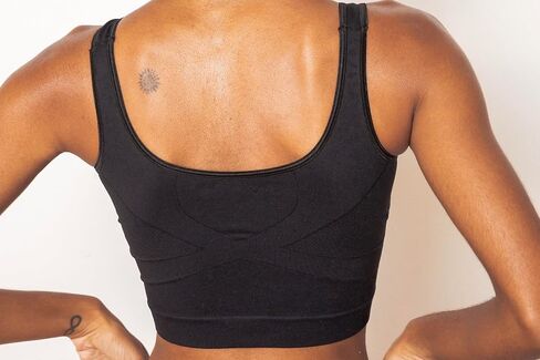 Reyz Comfort Bra - Nude, Black S-XL, Comfortable Everyday or Recovery Bra in Saudi Arabia