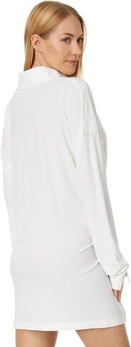 Norma Kamali Women's Oversized Ty Front Nk Shirt in Saudi Arabia