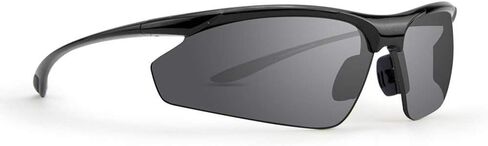 Epoch Eyewear 2 Pair Golf Sport Sunglasses Cadence Black w/Smoke & Black w/Amber Lens in Saudi Arabia