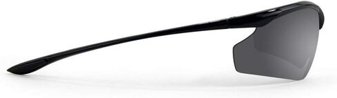 Epoch Eyewear 2 Pair Golf Sport Sunglasses Cadence Black w/Smoke & Black w/Amber Lens in Saudi Arabia