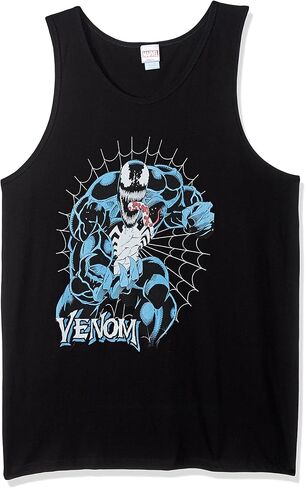 تي شيرت رجالي بدون أكمام من Marvel مطبوع عليه Official Venom Tangled in Saudi Arabia